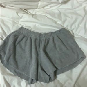 Brandy Melville Gray Knit Shorts